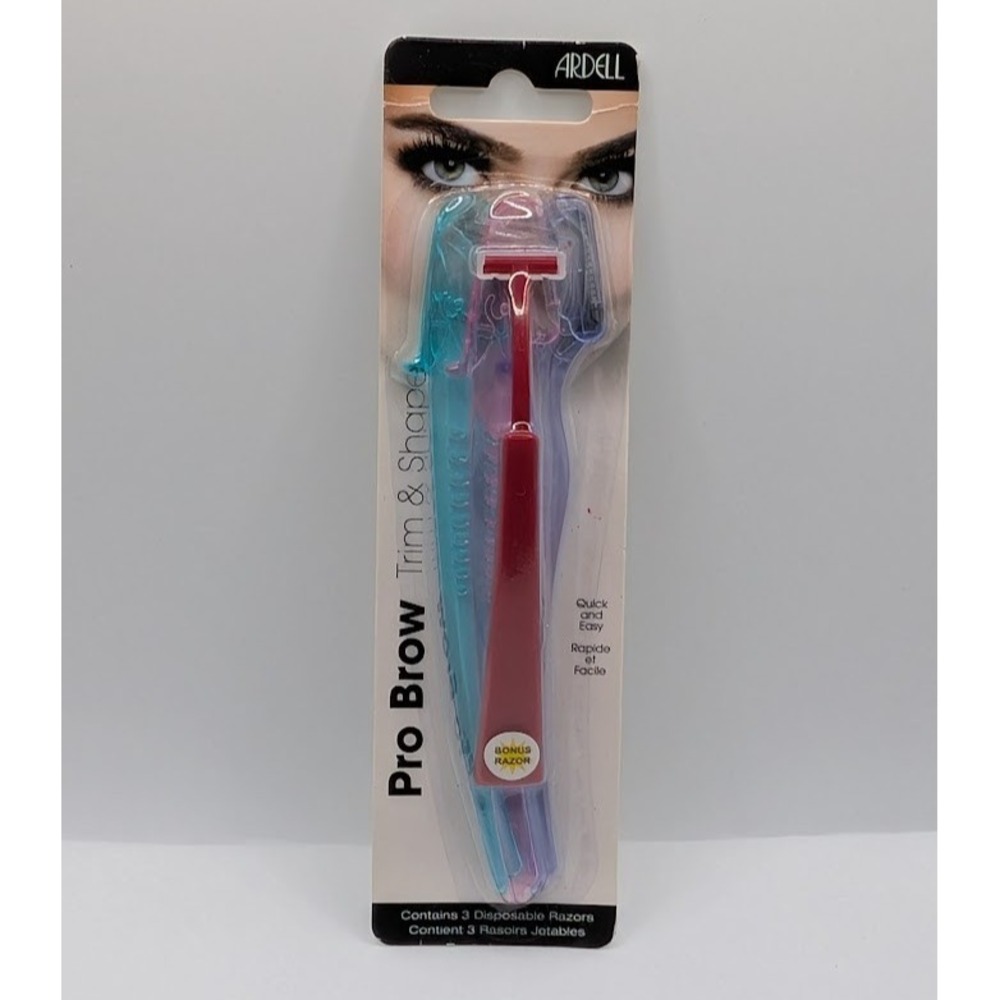 Ardell Pro Brow Trim & Shape Disposable Razors